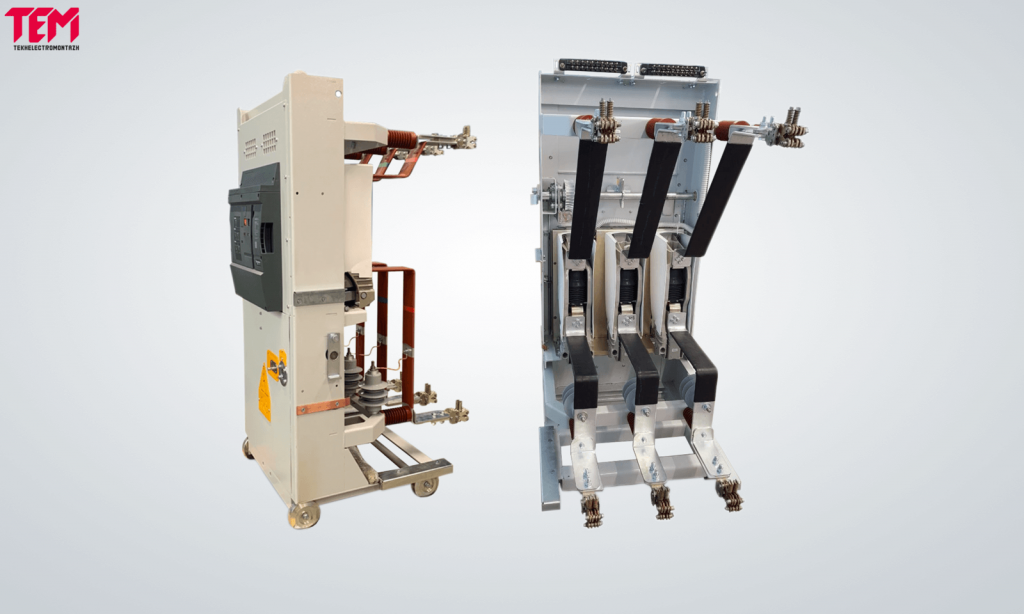 Викатні елементи 6/10 кВ для заміни масляних/вакуммних/елегазових вимикачей
