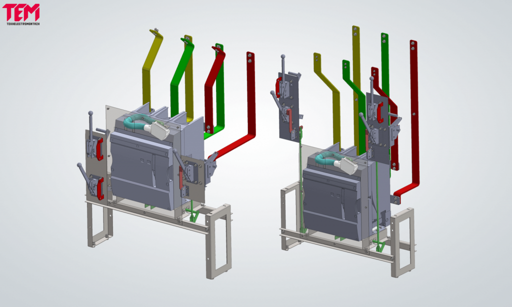 Типові комплекти адаптації для заміни масляних/вакуммних/елегазових вимикачей